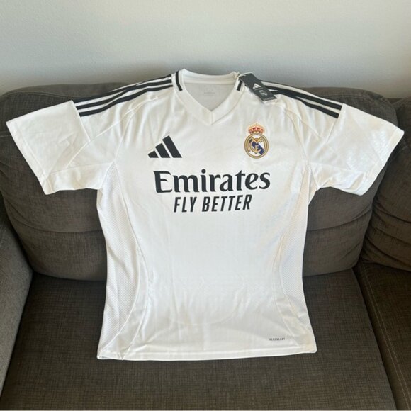 Adidas Authentic Real Madrid 2024 IU5021 White Jersey Men’s Sz: M - Picture 1 of 5